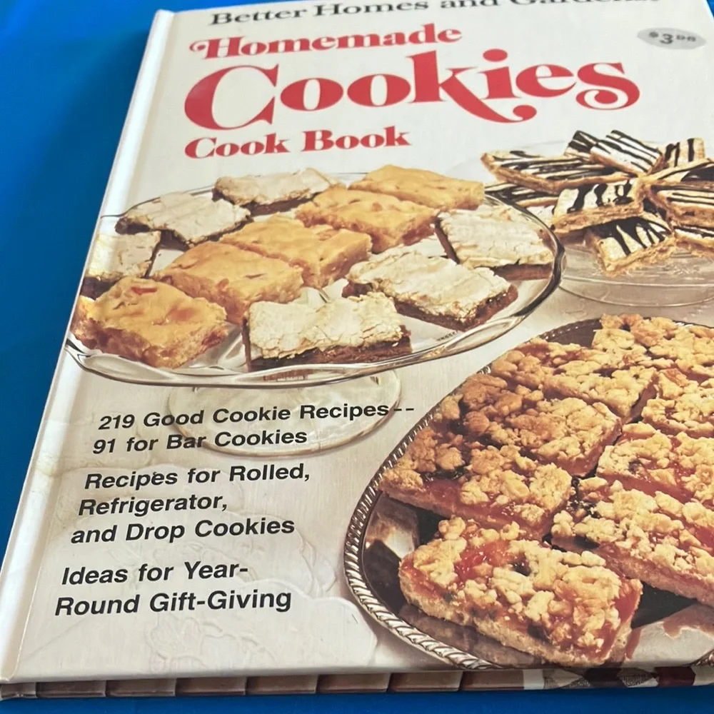 Better Homes and Gardens Homemade Cookies Cook Book